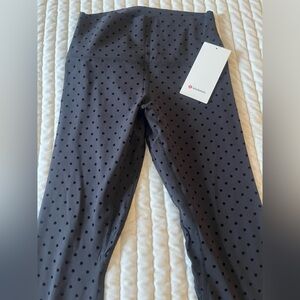 Lululemon Align high Rise 28” legging Flocked Polka Dots